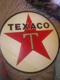 1930s original single sided texaco sign | eBay