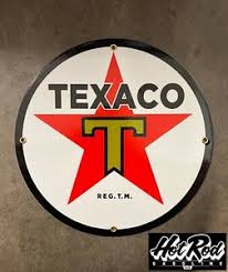 Texaco Oil Sign | eBay