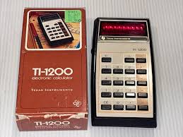 Texas Instruments TI-1200 Electronic Calculator w/Original ...