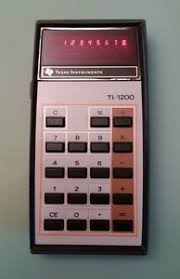 Texas Instruments TI-1200 Electronic Calculator F*S USA ...