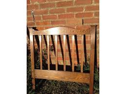 Good Quality Pair of Arts and Crafts Single Oak Beds in the ...