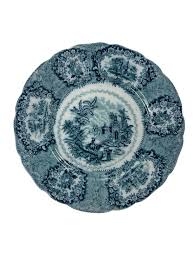 Antique Blue and White "Oriental" English Transferware Plate ...