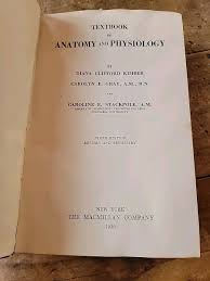 Textbook of Anatomy & Physiology 9th Edition 1936 Kimber Gray Stackpole | eBay