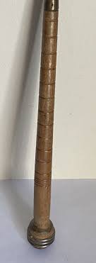 Vintage Industrial Wood Spool Bobbin Repurposed To Primitive Candle Snuffer 13" | eBay Australia