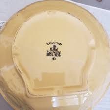 Vintage Gripstand TG Green Ltd England Large Yellow Ware ...