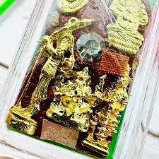 Somdej Kaiser Lucky Stone Jade Carve Money Wealth Hong Be2556 Thai Amulet #18328 | eBay