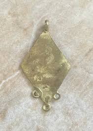 African Brass Pendant: Ashanti Traditional Lost Wax Method, Hand Made in Ghana, Adinkra Symbol - Etsy Australia