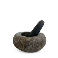 Riverstone Mortar and Pestle – H+E Goods Company