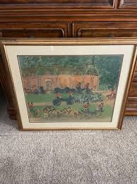 RAOUL DUFY CHATEAU AND HORSES 1930 FACSIMILE REPRODUCTION BEAUTIFULLY FRAMED | eBay