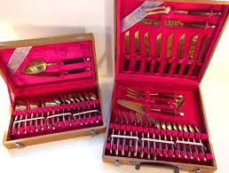 Vintage 47 Pieces of JAMES of Bangkok Thailand Flatware ...