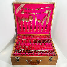 1960s Vintage Solid Bronze Thai Siam Buddha Cast Flatware ...