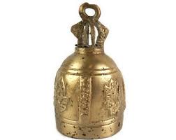 Vintage Brass Bell, Engraved Brass Cow Bell - Etsy