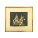 Vintage Mid Century Thai Silk Painting | Grandview Mercantile