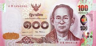 Current Thai Baht Banknotes - Foreign Currency