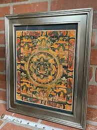 Original Hand Painted Tangka Buddha Art Painting Buddhism ...