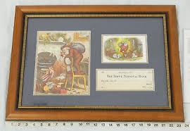 Thomas Nast 1891 Santa Claus Artist Auto RAREChristmas SIGNED CHECK JSA Framed | eBay