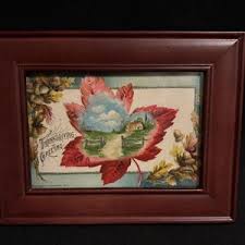 Framed 1912 Thanksgiving Greeting John Winsch Postcard - Etsy