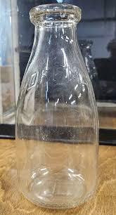Vintage Hoffman Dairy Embossed Quart Milk Bottle From ...
