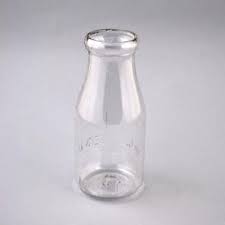 654 – One Pint Cream Bottle – Alfonso's Breakaway Glass Inc.