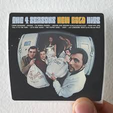 The Four Seasons New Gold Hits Album Cover Sticker