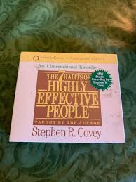 7 habits of highly effective people Stephen R covey Audiobook Shelf206 | eBay