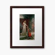 The Accolade by Edmund Blair Leighton, c. 1901" Framed Art ...