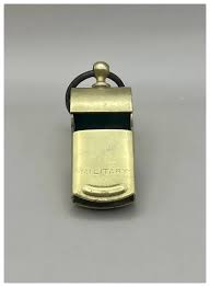 Vintage Brass World War II Military Police Whistle. For Sale ...