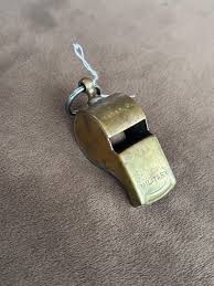 Antique Military Brass Whistle (0492) - Etsy Hong Kong