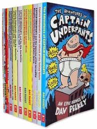 Captain Underpants 10 Books Collection Boxset By Dav Pilkey ...