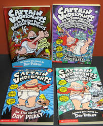 6 Books The Adventures of Captain Underpants Paperback Epic ...