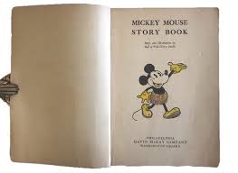 Walt Disney Mickey Mouse Story Book- First Edition 1931 ...