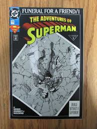 COMIC BOOK - DC COMICS - THE ADVENTURES OF SUPERMAN 498 JAN ...