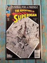 Superman Funeral for A Friend Comic Book # 498 1993 - Etsy
