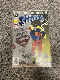 DC Comics The Adventures Of Superman #501 Truth and Justice ...