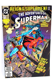 Adventures of Superman #503 Reign of Supermen 1993 DC Comics ...