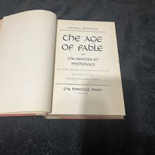 The Age Of Fable Book Thomas Bulfinch Heritage Press | eBay