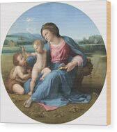 The Alba Madonna by Raphael Metal Print by Raffaello Sanzio of Urbino - Fine Art America