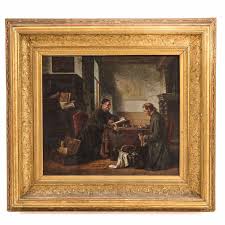 Sold at Auction: A 19th Century Oil on Canvas Signed Charles Meer Webb