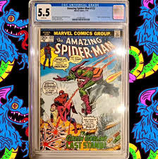 🕷️ Amazing Spider-Man #122 🎃 CGC 5.5 ❄️ WHITE PAGES ❄️ Death of Green Goblin 🔥 Asking $215 Shipped 🙌🏼 - - Payment Plans accepted - Claim below or DM offers Claims