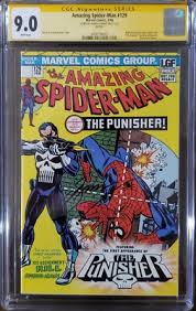 Amazing Spider-man #129 LGF Edition; SS CGC 9 signed Gerry Conway; 1st Punisher | eBay
