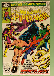 THE AMAZING SPIDER-MAN 214 Marvel Comics 1981 SUB-MARINER John Romita Jr art | eBay