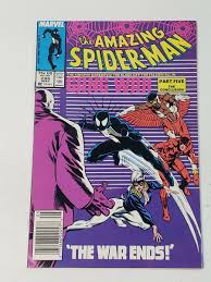 Amazing Spider-Man 288 NEWSSTAND Daredevil Falcon Black Cat ...