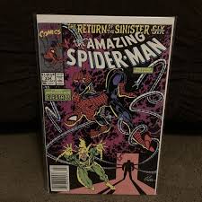 AMAZING SPIDER-MAN #334 “Newsstand”RETURN OF THE SINISTER ...