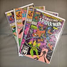 4 Amazing Spiderman #334 337 Marvel Comic Books