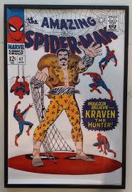 Amazing Spider-man 47 Comic Cover Silk Canvas Fabric Poster ...