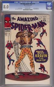 Amazing Spider-Man #47 CGC 8.0 Kraven The Hunter MJ Sony MCU ...