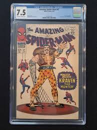 Amazing Spider-Man 47 Marvel 1967 CGC 7.5 OWTW Pages Classic ...