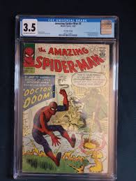 AMAZING SPIDER-MAN #5 (1963) CGC 3.5 OW/W RARE UK Price ...