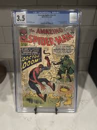 1963 Marvel Amazing Spider-Man 5 CGC 3.5 Doctor Doom ...