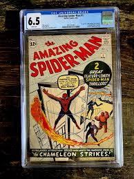 Rare White Pages! Amazing Spider-Man #1 CGC 6.5 - 1963 Official 1st Is – Mint Collections